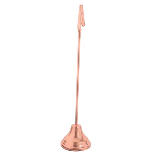 VILLCASE Stylischer Mini Tischkartenhalter aus Metall Roségold Multifunktionale Halter für Visitenkarten Notizen und Tischnummern für Büro Hochzeiten und Partys von VILLCASE