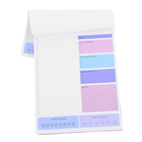 VILLCASE Tagesplaner Notizblock Groß Tägliche Planung Robustes Minimalistisches Design Viel Schreibfläche für Büro Studium und Alltag VILLCASE Tagesplaner Notizblock Groß Tägliche Planung Robustes Minimalistisches Design Viel Schreibfläche für Büro Studium und Alltag von VILLCASE