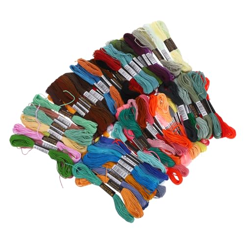 VILLCASE Teiliges Stickgarn Set mit Farben Langlebiges Farbechtes Sticktwist für Kreuzstich und Armbandherstellung Benutzerfreundlich Vielseitig für Diy Handarbeiten und Bastelprojekte von VILLCASE