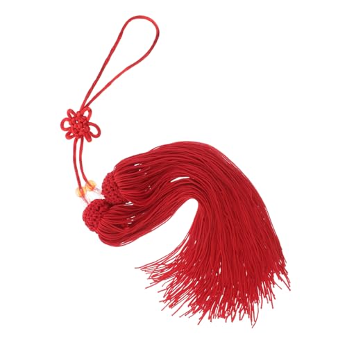 VILLCASE Traditionelle Chinesische Eisseide Tassel für Kung Fu Weiche Komfortable Fadenquaste Dekoratives Anhänger Accessoire für Performance und Kampfkunst VILLCASE Traditionelle Chinesische Eisseide Tassel für Kung Fu Weiche Komfortable Fadenquaste Dekoratives Anhänger Accessoire für Performance und Kampfkunst von VILLCASE