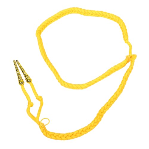 VILLCASE Traditionelle Schulterkordel mit Geflochtener Quaste Dekoratives Schulterabzeichen für Uniform Vielseitiges und Bandzubehör Langlebiges Material Modisches Cosplay Accessoire in VILLCASE Traditionelle Schulterkordel mit Geflochtener Quaste Dekoratives Schulterabzeichen für Uniform Vielseitiges und Bandzubehör Langlebiges Material Modisches Cosplay Accessoire in von VILLCASE