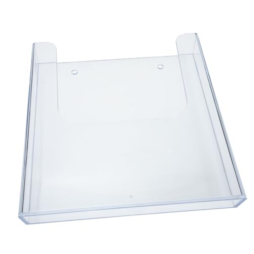 VILLCASE Transparenter Wand Magazinhalter aus Robustem Acryl Wandmontierter Briefablage Organizer für Hängende Aktenordner Prospekte und Dokumente Moderner Büro und Wohnbereich Organizer VILLCASE Transparenter Wand Magazinhalter aus Robustem Acryl Wandmontierter Briefablage Organizer für Hängende Aktenordner Prospekte und Dokumente Moderner Büro und Wohnbereich Organizer von VILLCASE