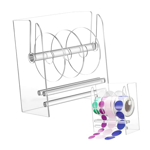 VILLCASE Verstellbarer Etikettenhalter aus Acryl für Büro und Zuhause Handlicher Etikettenapplikator zur Präzisen Etikettierung und Effizienten Organisation von VILLCASE