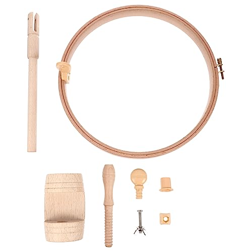 VILLCASE Verstellbarer Holz Stickrahmen Tischständer Leichter und Langlebiger Desktop Stickhalter für Kreuzstich Stabiles und Freihändiges Sticken für Anfänger und Hobbyhandwerker VILLCASE Verstellbarer Holz Stickrahmen Tischständer Leichter und Langlebiger Desktop Stickhalter für Kreuzstich Stabiles und Freihändiges Sticken für Anfänger und Hobbyhandwerker von VILLCASE