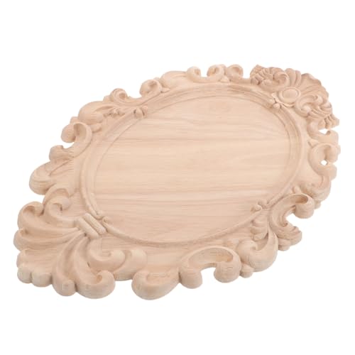 VILLCASE Vintage Holzschnitzerei Applikationen Unlackiert Holzverzierung Möbel Dekoration Europäischer Stil DIY für Schrank Tür Kommode Wandgestaltung VILLCASE Vintage Holzschnitzerei Applikationen Unlackiert Holzverzierung Möbel Dekoration Europäischer Stil DIY für Schrank Tür Kommode Wandgestaltung von VILLCASE