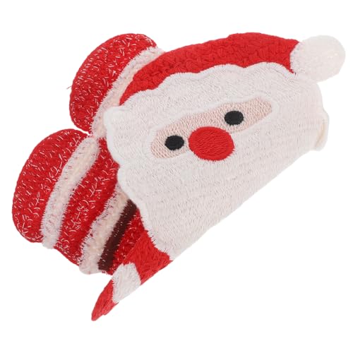 VILLCASE Weihnachtsmann Stickerei Patch Großes Aufnäher für Kleidung Rucksäcke und Hüte Einfach Anzubringen Festliches Design Robust für Kreative Reparaturen und Diy Projekte von VILLCASE