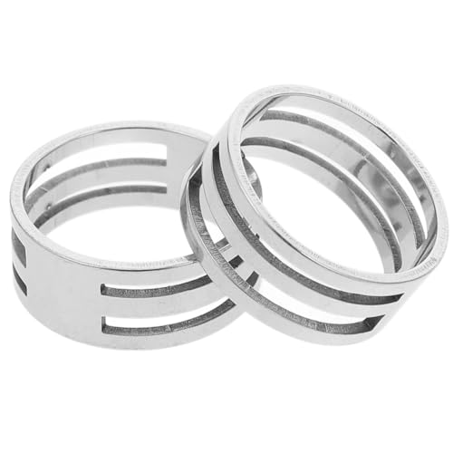VILLCASE Werkzeuge zum Öffnen und Schließen von Sprungringen, Ringöffner aus Edelstahl, 2 Stück, Innendurchmesser 17 mm von VILLCASE