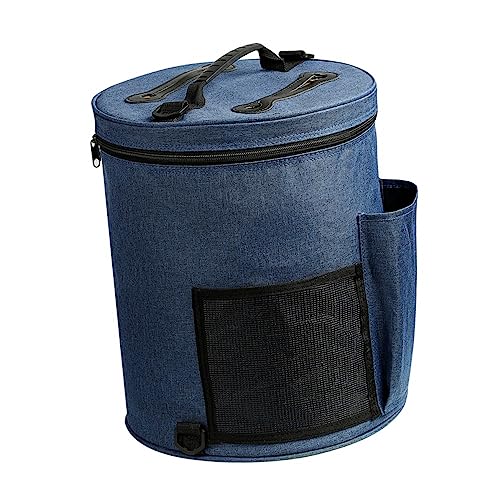 VILLCASE Wollknäuel Aufbewahrungstasche Oxfordstoff Strickwerkzeug Für Zubehör Für Strickende Und Häkelnde Projekte Praktische Und Langlebige von VILLCASE