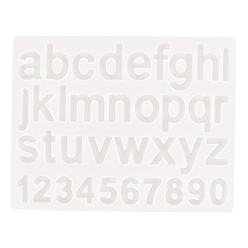 VILLCASE Zahlen Buchstaben Form Für Epoxidharz Schmuckzubehör Diy Herstellung Mit Feinem Silikonmaterial VILLCASE Zahlen Buchstaben Form Für Epoxidharz Schmuckzubehör Diy Herstellung Mit Feinem Silikonmaterial von VILLCASE