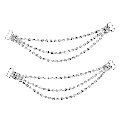VILLCASE Zubehör 1 Paar Stoßverbinder Bikini-verbindungsschnalle Strass Kette Verbindungsschnalle Bikini- Mit Strass Strasskette Kleidung Kettenbikinis VILLCASE Zubehör 1 Paar Stoßverbinder Bikini-verbindungsschnalle Strass Kette Verbindungsschnalle Bikini- Mit Strass Strasskette Kleidung Kettenbikinis von VILLCASE