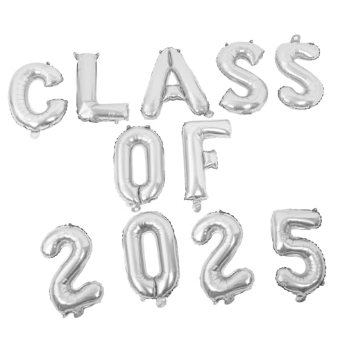 1 Satz Abschlussfeier Dekorationen Folienballons und Zahlenballons für High School und College für Feierlichkeiten und Unvergessliche Erinnerungen 1 Satz Abschlussfeier Dekorationen Folienballons und Zahlenballons für High School und College für Feierlichkeiten und Unvergessliche Erinnerungen von VILLFUL