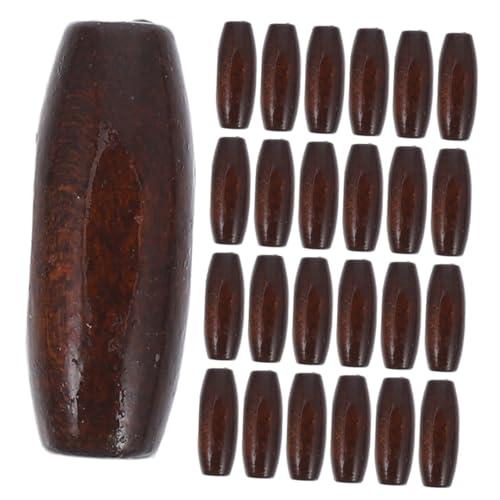 100 Stück Oval Holzperlen Ahorn für Diy Bastelarbeiten Natürliche Unbehandelte Beads zur Schmuckherstellung und Dekoration von Weihnachtsornamenten mit Lochdurchmesser 100 Stück Oval Holzperlen Ahorn für Diy Bastelarbeiten Natürliche Unbehandelte Beads zur Schmuckherstellung und Dekoration von Weihnachtsornamenten mit Lochdurchmesser von VILLFUL