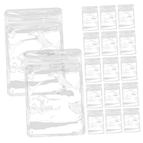 100 Stück Wiederverschließbare Zipperbeutel für Schmuck Klarsichtbeutel Transparent Selbstverschließend Dicke für Aufbewahrung Versand von Schmuckstücken 100 Stück Wiederverschließbare Zipperbeutel für Schmuck Klarsichtbeutel Transparent Selbstverschließend Dicke für Aufbewahrung Versand von Schmuckstücken von VILLFUL