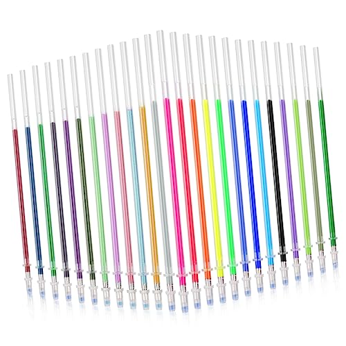 VILLFUL 100Stücke Gelstift Nachfüllungen Kugelschreiber Minen für Kreatives Zeichnen Kritzeln und Scrapbooking Stifte für Schule und Bürobedarf Gemischten von VILLFUL