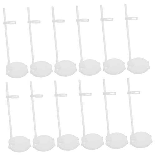 12 Stück Doll Stand Transparent Puppenständer für Actionfiguren Stabiler mit Taillenklemme für Sammlerstücke Häkelpuppen Einfach zu Montieren Robust Langlebig von VILLFUL