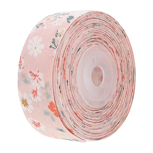 1Rolle Dekoratives Wickelband Multifunktionales Geschenkband mit Blumenmuster für DIY Dekoration Geschenkverpackung und Schleifen Robustes Farbechtes Material von VILLFUL