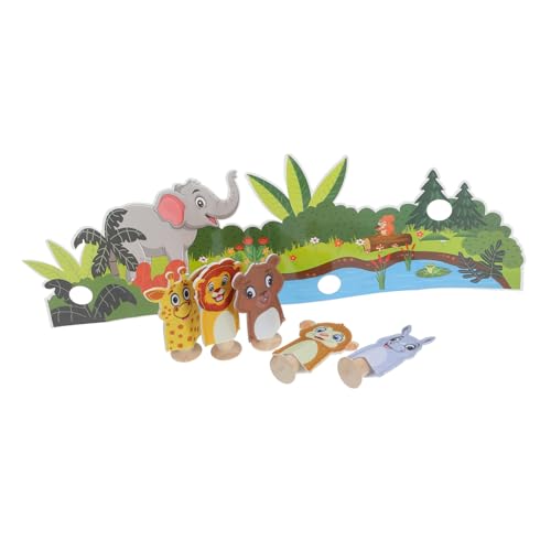1Satz Filz Fingerpuppen für Handgefertigte Mini Tier Puppen mit Charmantem Wald Hintergrund für Spiel und Geschichtenerzählen Sicher und Weich für Kleine Hände 1Satz Filz Fingerpuppen für Handgefertigte Mini Tier Puppen mit Charmantem Wald Hintergrund für Spiel und Geschichtenerzählen Sicher und Weich für Kleine Hände von VILLFUL