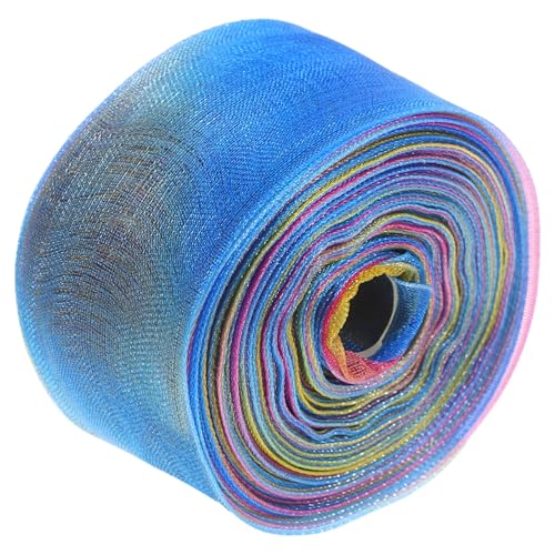 2 Stück Chiffonband Transparente Organzabänder für Geschenkverpackungen Hochzeitsdekoration Diy Bastelprojekte Bogen und Blumenstrauß von VILLFUL