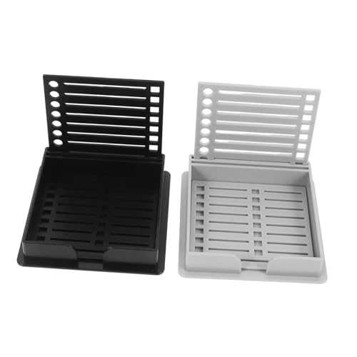 2 Stück Haftnotizen Halter und Spender für Schreibtisch Praktische Lösung zur Notizorganisation im Büro und Klassenzimmer Rutschfester Stabiler Halter aus Langlebigen Materialien 2 Stück Haftnotizen Halter und Spender für Schreibtisch Praktische Lösung zur Notizorganisation im Büro und Klassenzimmer Rutschfester Stabiler Halter aus Langlebigen Materialien von VILLFUL