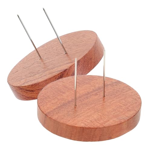 2 Stück Puppenständer aus Holz mit Nadelhalterung Stabiler Display für Filzpuppen Kindergarderobe Kreative Dekoration von VILLFUL