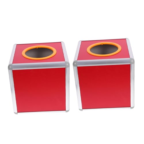 2 Stück Spendenbox Opaque Vorschlagsbox aus Aluminium Rote Losbox für Fundraising Abstimmungen und Veranstaltungen Sichere Aufbewahrung für Karten und Vorschläge 2 Stück Spendenbox Opaque Vorschlagsbox aus Aluminium Rote Losbox für Fundraising Abstimmungen und Veranstaltungen Sichere Aufbewahrung für Karten und Vorschläge von VILLFUL