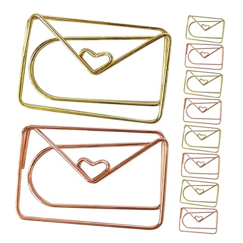 20 Stück Büroklammern Cartoon Form Lustige und Süße Papierclips für Organisation von Dokumenten für Büro Schule und Zuhause Robuste und Zuverlässige Klammern Roségold 20 Stück Büroklammern Cartoon Form Lustige und Süße Papierclips für Organisation von Dokumenten für Büro Schule und Zuhause Robuste und Zuverlässige Klammern Roségold von VILLFUL