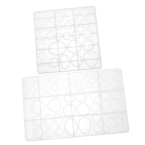 2Stücke Silikonformen für DIY Schmuck Anhänger Handwerksformen für Projekte und Wiederverwendbar für Epoxidharz Gießen und Einzigartige Designs 2Stücke Silikonformen für DIY Schmuck Anhänger Handwerksformen für Projekte und Wiederverwendbar für Epoxidharz Gießen und Einzigartige Designs von VILLFUL