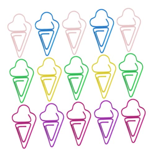 30 Stück Eiscreme Förmige Büroklammern Lustige Lesezeichen für Büro Schule und Zuhause Kreative Büroaccessoires aus Robustem Dekorative und Praktische Büroklammern 30 Stück Eiscreme Förmige Büroklammern Lustige Lesezeichen für Büro Schule und Zuhause Kreative Büroaccessoires aus Robustem Dekorative und Praktische Büroklammern von VILLFUL