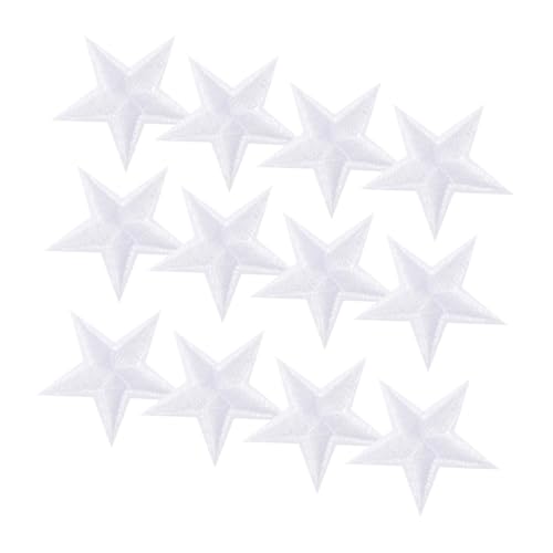 50 Stück Stern Patches zum Aufbügeln Bestickte Applikationen für Diy Kleidung Schuhe Hüte und Taschen Einzigartige und Langlebige Flicken für Dekorationen von VILLFUL