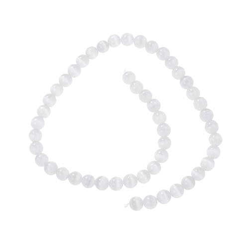 50Stück Runde Natürliche Cat Eye Perlen Armband Edelstein Armband für DIY Schmuck Glatt und Angenehm für Unisex Perfektes für Besondere 50Stück Runde Natürliche Cat Eye Perlen Armband Edelstein Armband für DIY Schmuck Glatt und Angenehm für Unisex Perfektes für Besondere von VILLFUL