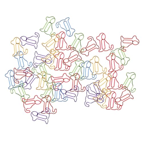 60 Stück Hund Büroklammern Niedliche Tier Lesezeichen Clips für Büro Schule und Zuhause Kreative Einzigartige Büroklammern Hundedesign zur Organisation von Dokumenten und Notizen 60 Stück Hund Büroklammern Niedliche Tier Lesezeichen Clips für Büro Schule und Zuhause Kreative Einzigartige Büroklammern Hundedesign zur Organisation von Dokumenten und Notizen von VILLFUL