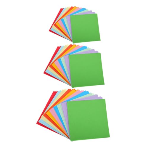 600Blätter Origami Papier für Farben für DIY Bastelprojekte Einfach zu Falten für Anfänger und Handarbeiten von VILLFUL