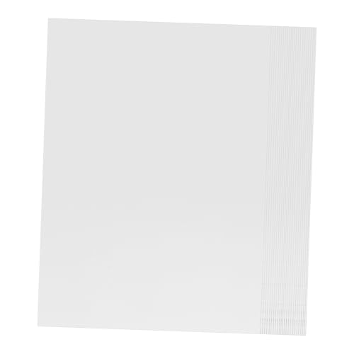 90 Blatt Weißes Dickes Kartonpapier für Druck Zeichnen und Diy Projekte Vielseitig Einsetzbar Kompatibel mit Meisten Druckern Robust und Langlebig von VILLFUL