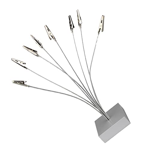 Alligator Notenclips Foto Halter Multi Head Karteninhaber für Büro und Zuhause Vielseitige Tischdekoration für Memo und Fotos von VILLFUL