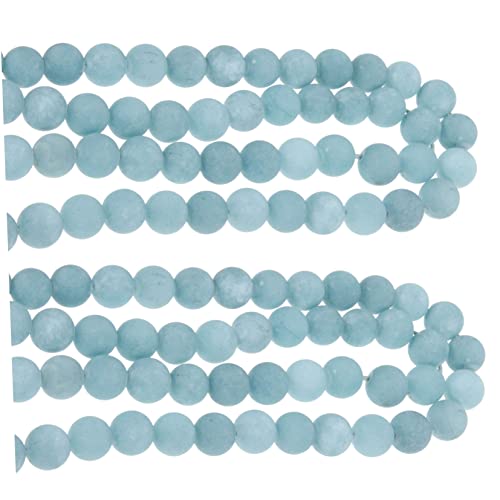Strips Of Matte Stone Spacer Beads für Diy Schmuckherstellung Armbänder pro Strang Lose Perlen für Bastelprojekte von VILLFUL