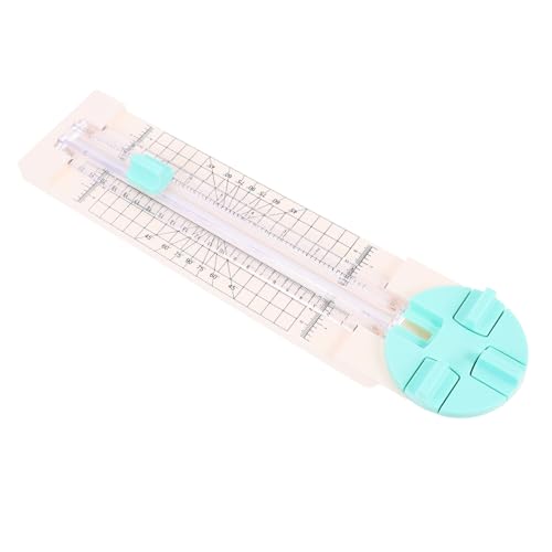 Tragbarer Papierschneider mit Geraden Gewellten und Perforierten Klingen Präzisionsschneider für Scrapbooking Bastelprojekte und Sicher und Effizient von VILLFUL