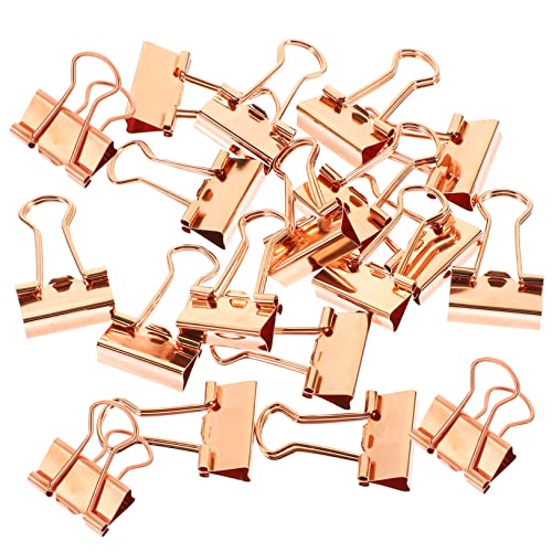 VILLFUL 1 Box Datei Long Tail Clip Kleine Büroklammern Metallklammern Standard Büroklammern Binder Büroklammern Farbige Büroklammern Büroklammer Set Dekorative Klammern von VILLFUL