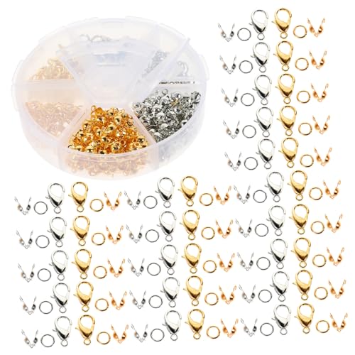 VILLFUL 1 Box Karabinerverschluss Zubehör, Karabinerschnalle Aus Legierung, Schmuckverschluss, DIY Armbandzubehör, Metall Karabinerverschluss, Kleine Metall Karabinerverschlüsse, VILLFUL 1 Box Karabinerverschluss Zubehör, Karabinerschnalle Aus Legierung, Schmuckverschluss, DIY Armbandzubehör, Metall Karabinerverschluss, Kleine Metall Karabinerverschlüsse, von VILLFUL