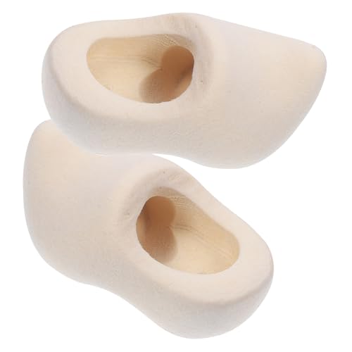 VILLFUL 1 Paar Mini Holzschuhe Diy Unvollendete Holzschuhe für Puppenhaus Zubehör Kreative Bastelideen für Dekoration und Schlüsselanhänger VILLFUL 1 Paar Mini Holzschuhe Diy Unvollendete Holzschuhe für Puppenhaus Zubehör Kreative Bastelideen für Dekoration und Schlüsselanhänger von VILLFUL