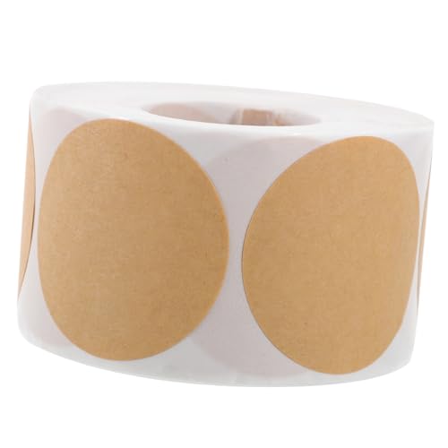 VILLFUL 1 Rolle Aufkleber Blanko Klebeetiketten Blanko Etiketten Sortieretiketten Etiketten Zum Organisieren Blanko Namensetiketten Kerzenglasetiketten Ablösbare Etiketten Etikettenband von VILLFUL