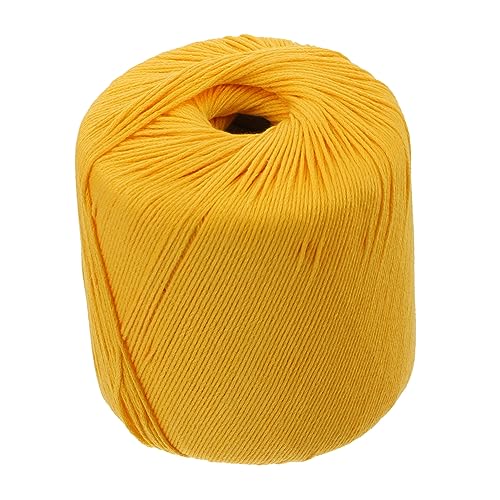 VILLFUL 1 Rolle Baumwollgarn Gelb Weiches Häkelgarn für Diy Handarbeiten Vielseitig Einsetzbar für Makramee Schmuckherstellung und Heimdekoration Hautfreundlich und Flexibel VILLFUL 1 Rolle Baumwollgarn Gelb Weiches Häkelgarn für Diy Handarbeiten Vielseitig Einsetzbar für Makramee Schmuckherstellung und Heimdekoration Hautfreundlich und Flexibel von VILLFUL