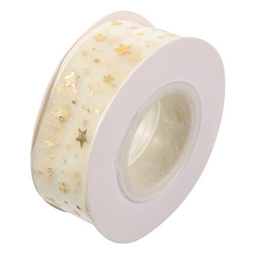 VILLFUL Sternenband Dekoratives Geschenkband Stoffband Für Blumensträuße Und Feiern Handgemacht Und Verschleißfest Für Verpackungen Und Dekorationen von VILLFUL