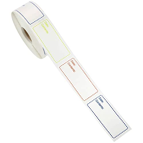 VILLFUL 1 Rolle Datumsaufkleber, Kompakter Flaschenaufkleber, Praktischer Flaschenaufkleber, Lebensmitteletiketten, Beschreibbare Flaschenaufkleber, Notizetiketten, Etikettenaufkleber, VILLFUL 1 Rolle Datumsaufkleber, Kompakter Flaschenaufkleber, Praktischer Flaschenaufkleber, Lebensmitteletiketten, Beschreibbare Flaschenaufkleber, Notizetiketten, Etikettenaufkleber, von VILLFUL