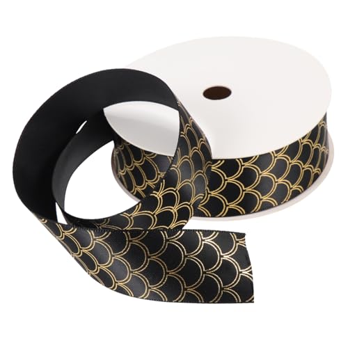 VILLFUL 1 Rolle Vergoldetes Dekoband Zum Verpacken Von Blumensträußen Und Schleifen Geschenkverpackungsband Für Weihnachten Und Partys VILLFUL 1 Rolle Vergoldetes Dekoband Zum Verpacken Von Blumensträußen Und Schleifen Geschenkverpackungsband Für Weihnachten Und Partys von VILLFUL