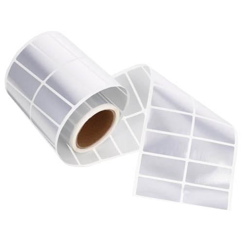 VILLFUL 1 Rolle Druckbare Selbstklebende Etiketten pro Rolle und Beschreibbar für Adress und Preisbeschriftung Kompatibel mit Druckern von VILLFUL