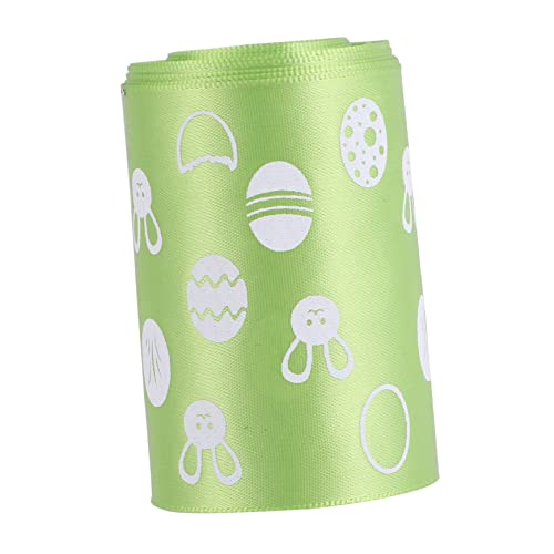 VILLFUL 1 Rolle Easter DIY Ribbon Buntes Accessoire mit Osterhasen für Bastelprojekte Dekorationen und Langlebiges Polyesterband Breit für Feste und Kreative Ideen VILLFUL 1 Rolle Easter DIY Ribbon Buntes Accessoire mit Osterhasen für Bastelprojekte Dekorationen und Langlebiges Polyesterband Breit für Feste und Kreative Ideen von VILLFUL