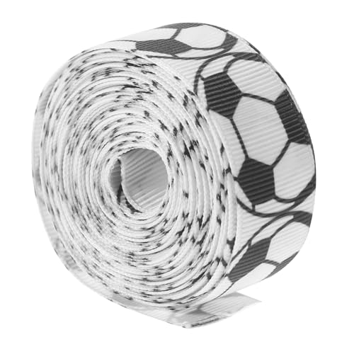 VILLFUL 1 Rolle Fußballband, Dekoration, Praktisches Geschenkband, Verpackungsband, Fußballband, DIY Band, Geschenkband, Bastelband, Kreatives Band, Bastelbänder VILLFUL 1 Rolle Fußballband, Dekoration, Praktisches Geschenkband, Verpackungsband, Fußballband, DIY Band, Geschenkband, Bastelband, Kreatives Band, Bastelbänder von VILLFUL
