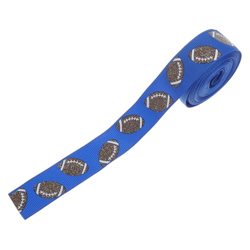 VILLFUL 1 Rolle Fußballband für Diy Projekte Sport Themen Party Dekoration Langlebiges Polyesterband Wiederverwendbar für Cheerleader und Football Events Satin VILLFUL 1 Rolle Fußballband für Diy Projekte Sport Themen Party Dekoration Langlebiges Polyesterband Wiederverwendbar für Cheerleader und Football Events Satin von VILLFUL