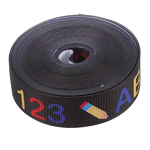 VILLFUL 1 Rolle Geripptes Band, Abschlussband, Paketband, Absolventenband, Geschenkband, Schulband, Polyesterband, Abschlussband VILLFUL 1 Rolle Geripptes Band, Abschlussband, Paketband, Absolventenband, Geschenkband, Schulband, Polyesterband, Abschlussband von VILLFUL