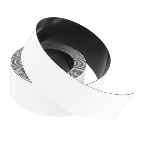 VILLFUL 1 Rolle Magnetisches Whiteboard Klebeband für Beschreibbare Etiketten Wiederverwendbar Dünn Organisieren und Beschriften von Kühlschränken und Bastelprojekten von VILLFUL